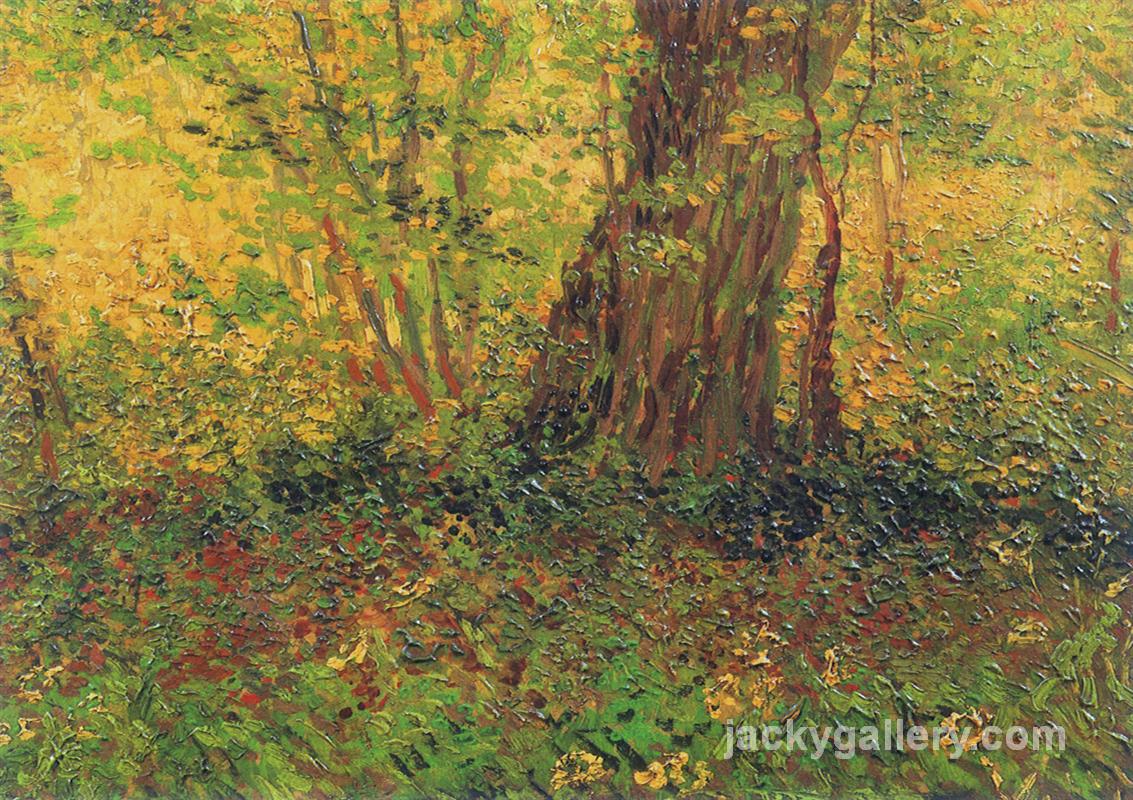 Undergrowth, Van Gogh painting